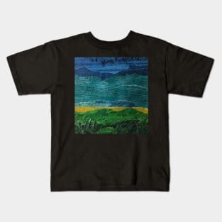 Big Sky Collage Kids T-Shirt